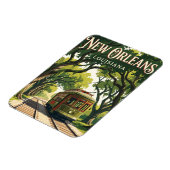 St. Charles Streetcar USA Magnet (Linke Seite)