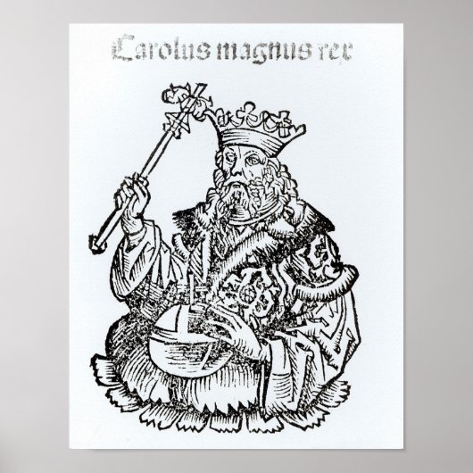 St. Charles von 'Liber Chronicarum' Poster (Vorne)