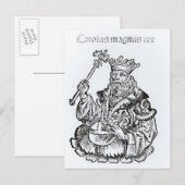 St. Charles von 'Liber Chronicarum' Postkarte (Vorne/Hinten)