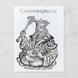 St. Charles von 'Liber Chronicarum' Postkarte