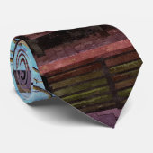 St Charles Walkway Painterly Neck Tie Krawatte (Gerollt)