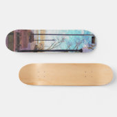 St Charles Walkway Painterly Skateboard (Horizontal)