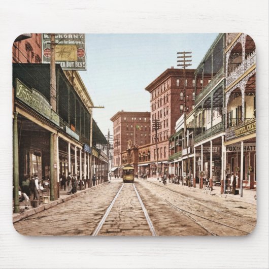 St- Charlesstraße New Orleans 1900 Mousepad (Vorne)
