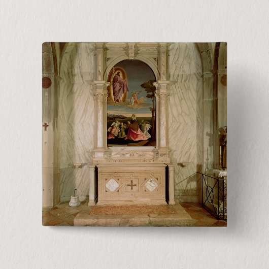St. Christina Altarpiece Button (Vorderseite)