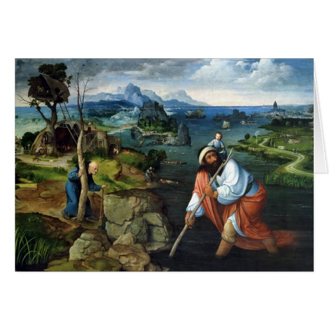 St Christopher (Vorderseite (Horizontal))
