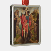 St Christopher, 1484 Ornament Aus Metall (Rechts)