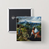 St Christopher Button (Vorne & Hinten)