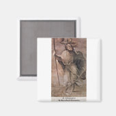 St Christopher By Beccafumi Domenico Magnet (Vorderseite/Rückseite)