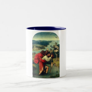 St Christopher durch Bosch Zweifarbige Tasse