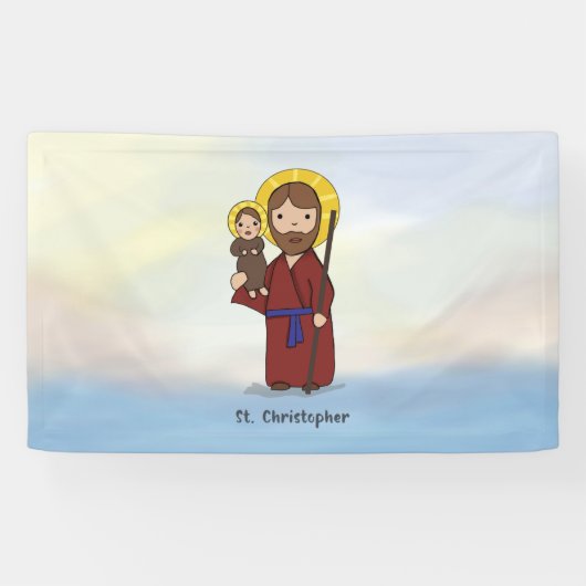 St. Christopher Festtag St. Christopher Banner (Horizontal)