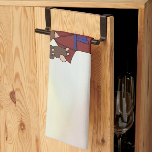 St. Christopher Festtag St. Christopher Geschirrtuch (Drittel gefaltet)