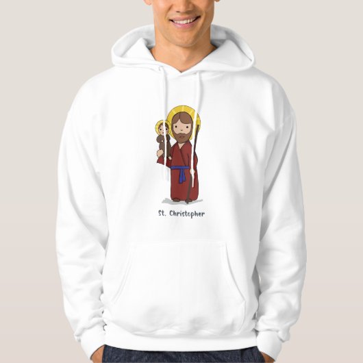 St. Christopher Festtag St. Christopher Hoodie (Vorderseite)