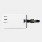 St. Christopher Luggage Tag Gepäckanhänger (Rückseite horizontal)