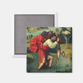 St. Christopher Magnet (Vorderseite/Rückseite)