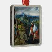 St Christopher Ornament Aus Metall (Rechts)