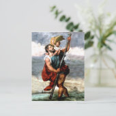 ST. CHRISTOPHER, PATRON SAINT OF REVELERS, POSTKARTE (Stehend Vorderseite)