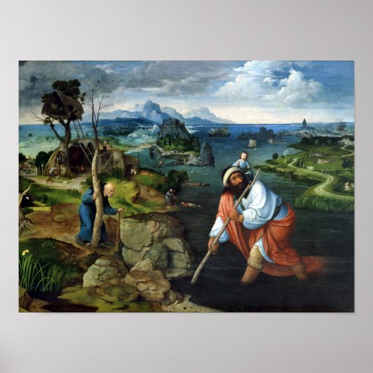 St. Christopher Poster (Vorne)