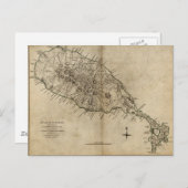 St. Christopher (St. Kitts), Karibik Karte (Vorne/Hinten)