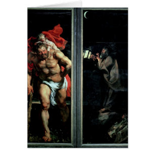 St Christopher und der Einsiedler