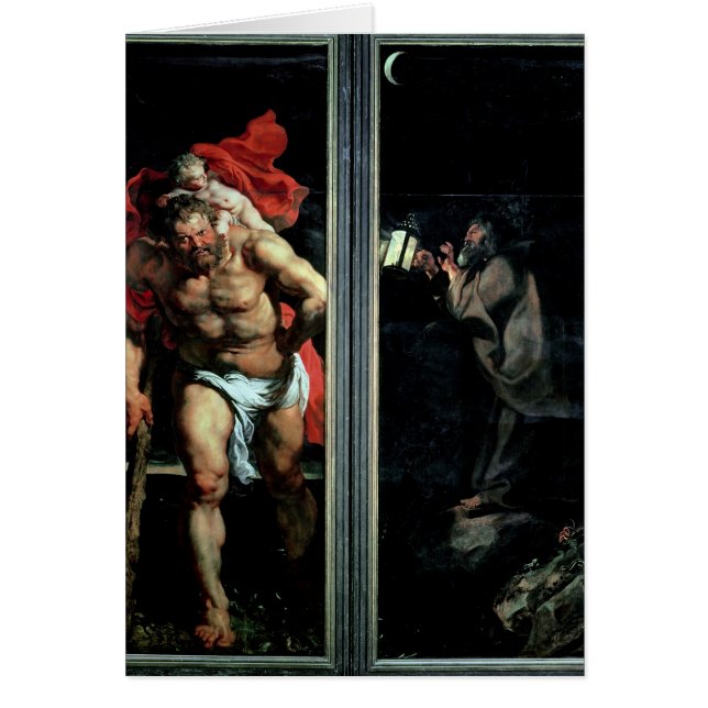 St Christopher und der Einsiedler (Vorne)