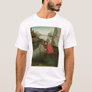 St Christopher, welches das Christus-Kind trägt T-Shirt