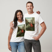 St Christopher, welches das Christus-Kind trägt T-Shirt (Unisex)