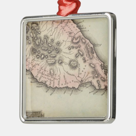 St. Christophers Ornament Aus Metall (Links)