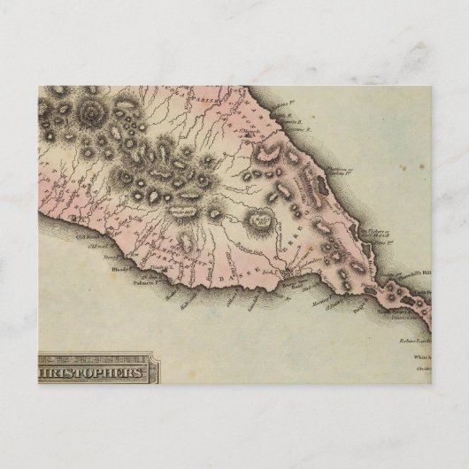 St Christophers Postkarte (Vorderseite)