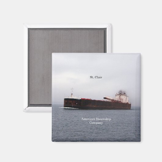 St. Clair Magnet (Vorderseite/Rückseite)
