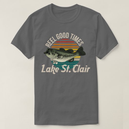 St Clair Reel Good Times Sees Fisherman Vint T-Shirt (Design vorne)
