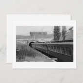 St. Clair River Tunnel - Vintag Louis Pesha Postkarte (Vorne/Hinten)