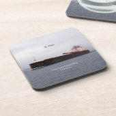 St. Clair Set von 6 harten Kunststoff-Untersetzer Untersetzer (Linke Seite)