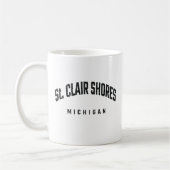 St. Clair Shores Michigan MI Kaffeetasse (Links)