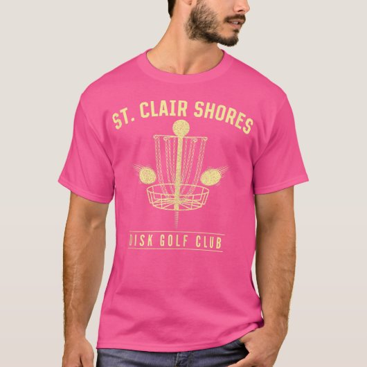 St Clair Shows Disc Golf Club T-Shirt (Vorderseite)