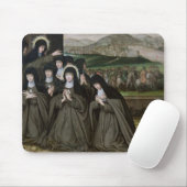 St. Claire mit ihrer Schwester, Agnes und Nonnen Mousepad (Mit Mouse)