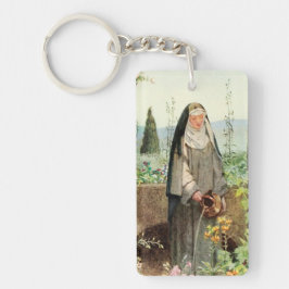 St. Clare Assisi Wassersport Blume mit Angebotssch Schlüsselanhänger