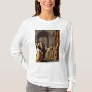 St. Clare, das den Schleier von St Francis T-Shirt