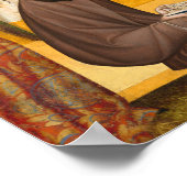 St. Clare - Heiligenkreuz Kunst, Dichtung und Musi Poster (Ecke)