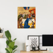 St. Clare - Heiligenkreuz Kunst, Dichtung und Musi Poster (Heimbüro)