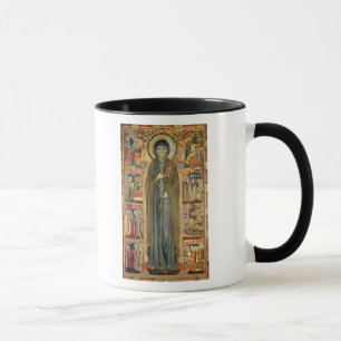 St. Clare mit Szenen von ihrem Leben Tasse