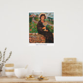 St. Clare of Assisi Classroom-Poster Poster (Küche)