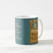 St. Clare of Assisi & Nuns (SAU27) Tasse 2.2b Kaff (VorderseiteRechts)