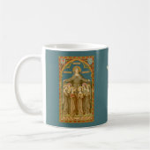 St. Clare of Assisi & Nuns (SAU27) Tasse 2.2b Kaff (Links)