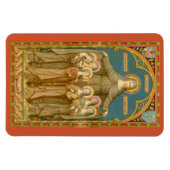 St. Clare of Assisi & Nuns (SAU 027) Magnet (Horizontal)