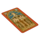 St. Clare of Assisi & Nuns (SAU 027) Magnet (Rechte Seite)