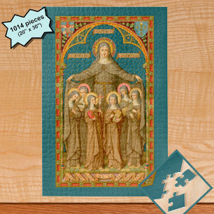 St. Clare of Assisi & Nuns (SAU 027) Puzzle
