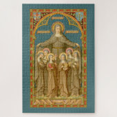 St. Clare of Assisi & Nuns (SAU 027) Puzzle (Vertikal)