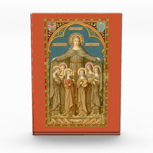 St. Clare of Assisi & Nuns (SAU 27) Fotoblock (Vorderseite)