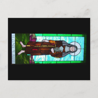 St. Clare of Assisi Postcard Postkarte