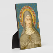 St. Clare of Assisi (SAU 027) 5"x7" Fotoplatte (Seite)
